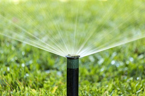 running sprinkler